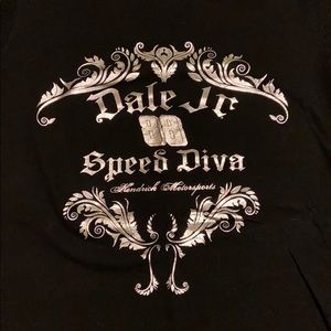 Like new Chase Authentic Dale Jr. black t shirt, S